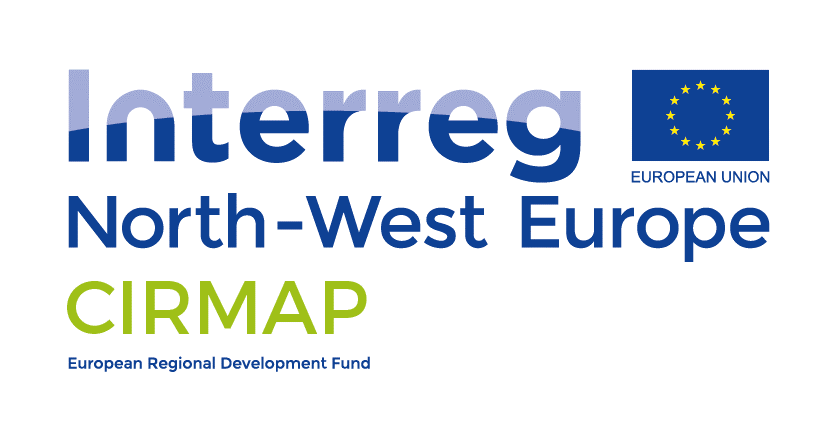 logo Interreg North-West Europe - CIRMAP - European Regional Development Fund