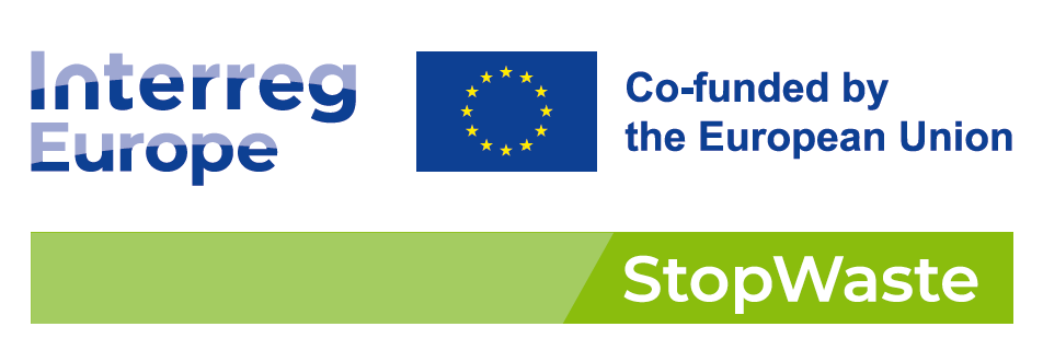 logo Interreg Europe - Co-founded by the European Union - StopWaste